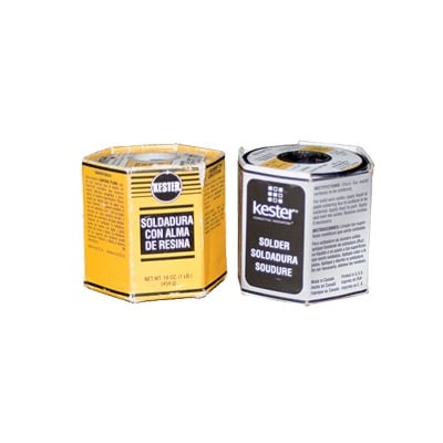 [488SO148] Rollo de Soldadura KESTER de 60% Sn y 40% Pb de 0.040 con 45…