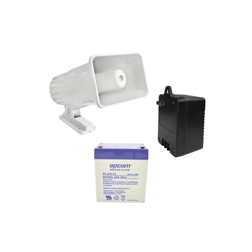 [4A16V30W] Kit de accesorios con Bateria 4Ah, Transformador 16.5Vca  y …