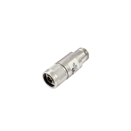 [5AMFN06] Atenuador en Línea de 6 dB, 5 Watt Máximo, CD-4 GHz, Conecto…