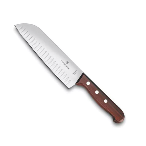 [6.8520.17G] Cuchillo Santoku Wood de 17 cm, Filo con Alvéolos Estilo Jap…
