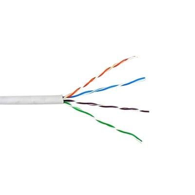 [63601101/1000] Bobina de Cable de 305 Metros UTP Cat6 Riser / Color Blanco …