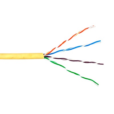 [63601102/1000] Bobina de Cable de 305 Metros UTP Cat6 Riser / Color Amarill…