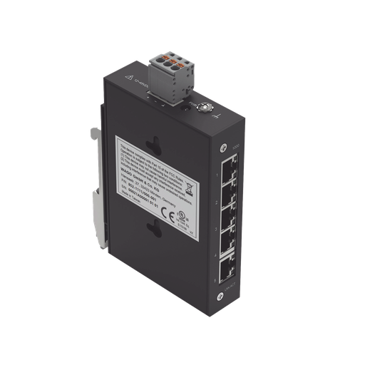 [8521111/000001] INDUSTRIAL ECO SWITCH 5 PUERTOS 1000 BASE-T NEGRO…