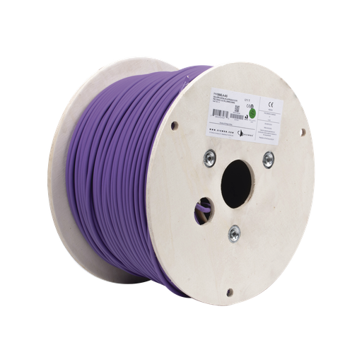 [9A6L4A5] Bobina de Cable Blindado F/UTP de 4 Pares, Z-MAX, Cat6A, Sop…