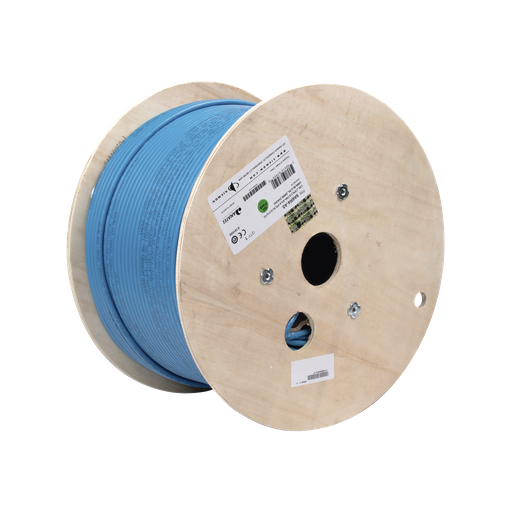 [9A6R4A5] Bobina de Cable Blindado F/UTP de 4 Pares, Z-MAX, Cat6A, Sop…