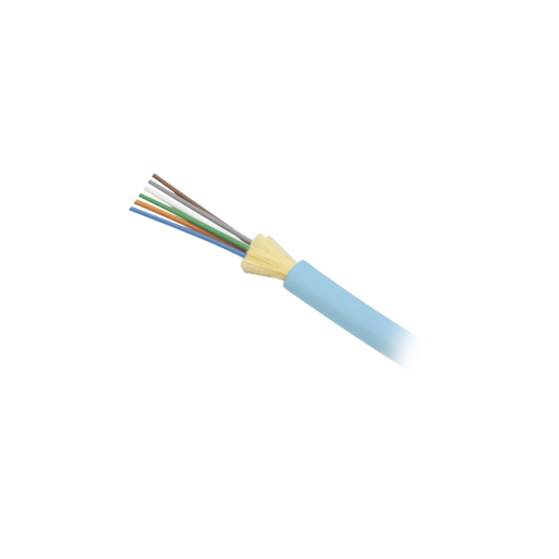 [9BB5P006DT312A] Cable de Fibra Óptica de 6 hilos, Interior, Tight Buffer, No…