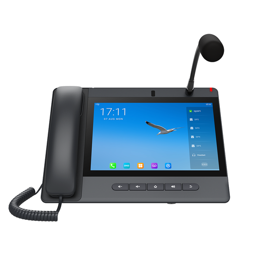 [A320I] Teléfono IP Android 9.0 Empresarial para voceo 20 líneas SIP…