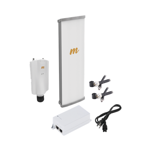 [A5XN45KIT] Kit de radio A5x con antena N545X4, 4.9 a 6.4 GHz, 700 Mbps,…