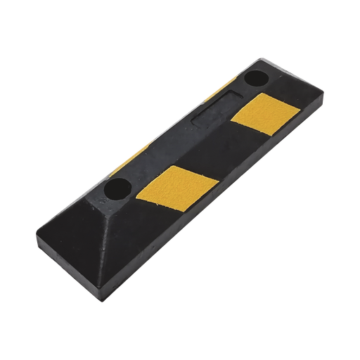 [AC55TV] Tope Vehicular P / Estacionamiento / 55cm / Color Negro-Amar…