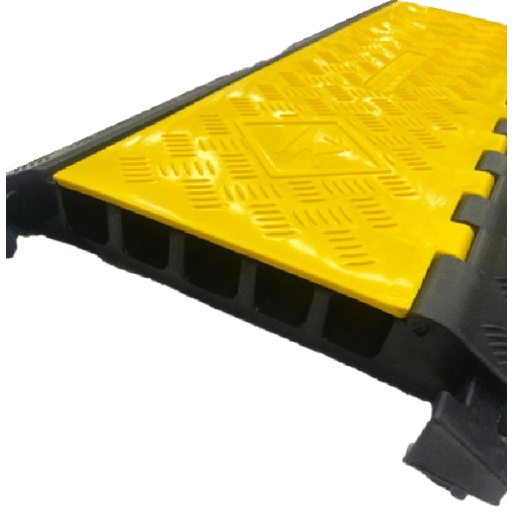 [AC905CV] Protector de Cable de 5 Canales / Base de Goma y Tapa de Plá…