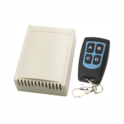 [ACCESS8074P] Receptor con Control Remoto de 4 Canales / Soporta 40 Transm…