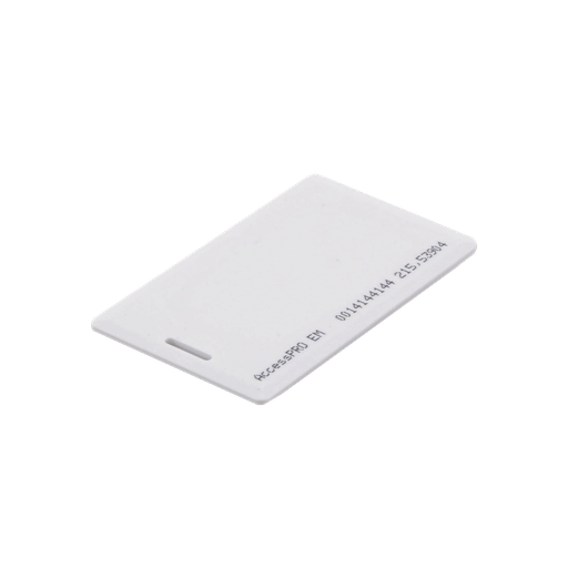 [ACCESSPROXCARD] Tarjeta Proximidad Gruesa 125 Khz (tipo EM) con perforación…
