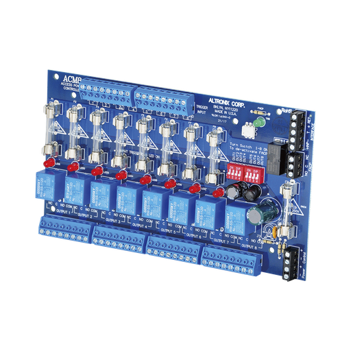 [ACM8] Tarjeta de control / 8 entradas @ 8 salidas / Requiere alime…