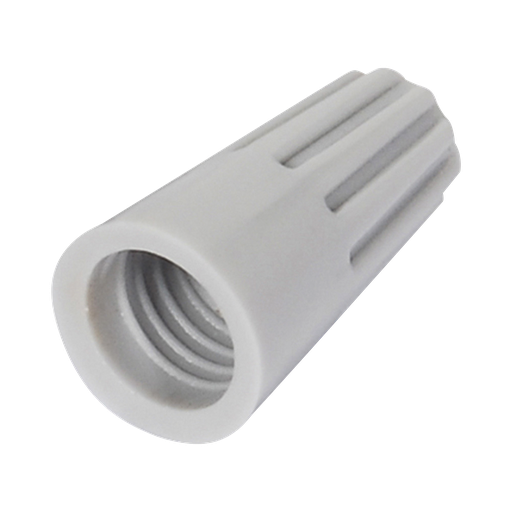 [AE00010] Capuchón roscable / 18 AWG / Gris / Paquete de 25 piezas.…