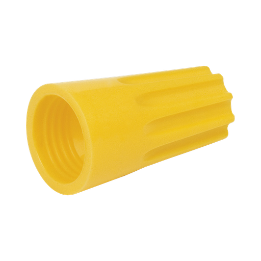 [AE00025] Capuchón roscable / 10 AWG / Amarillo / Paquete de 25 piezas…
