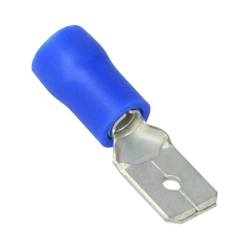[AE51201] Terminal tipo macho aislada / 16 - 14 AWG / Azúl / Paquete d…