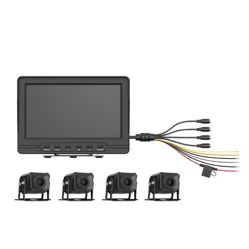 [AEVD2501AA] Sistema de Monitoreo Local / 4 Cámaras 1080p para Exterior (…