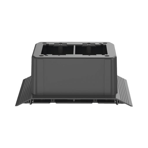 [AFR4JB2SBL] Caja de Conexión Doble, Para Uso con Canaleta de Piso AFR4BC…
