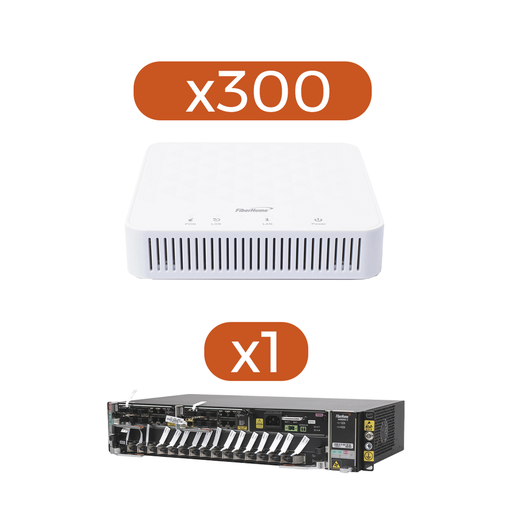 [AN0201AGKIT] Kit 300 ONTS AN5506-01AG + 1 OLT AN60002-AC…
