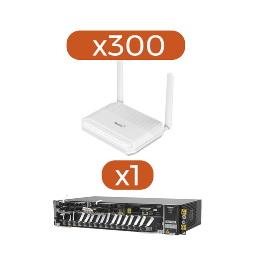[AN0245FKIT] Kit 300 ONU´s HG6145F + 1 OLT AN60002-AC…