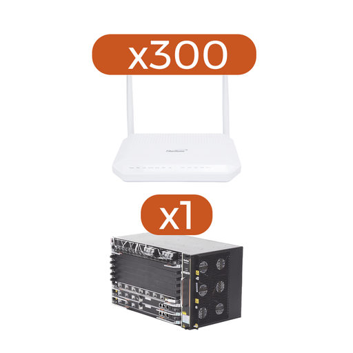 [AN0743DKIT] Kit 300 ONT´S HG6143D + 1 OLT AN6000-7…