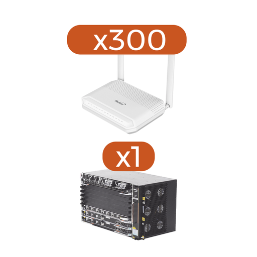 [AN0745FKIT] Kit 300 ONU´s HG6145F + 1 OLT AN6000-7…