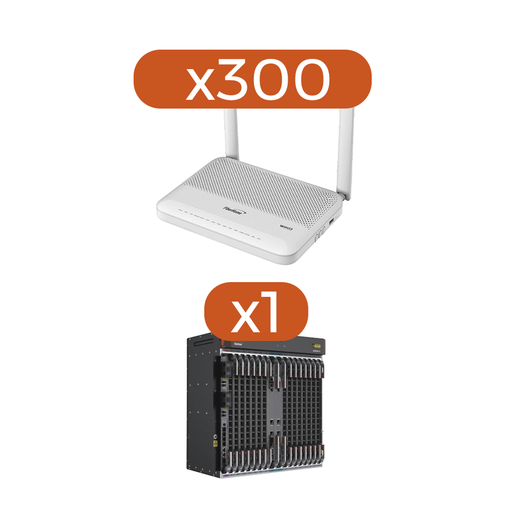 [AN1544FKIT] Kit 300 ONU´s HG6144F + 1 OLT AN6000-15…
