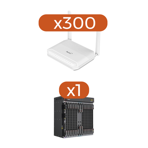 [AN1545FKIT] Kit 300 ONU´s HG6145F + 1 OLT AN6000-15…