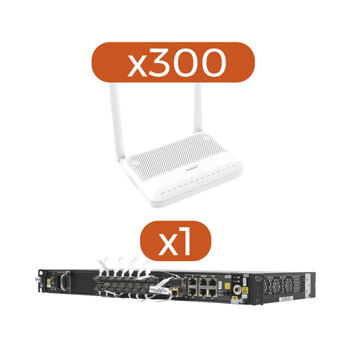 [AN1645D2KIT] Kit 300 ONTs HG6145D2 + 1 OLT AN6001G16-AC …