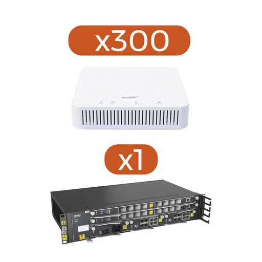 [AN5501AGKIT] Kit 300 ONT´s AN5506-01AG + 1 OLT AN5516-04-AC…