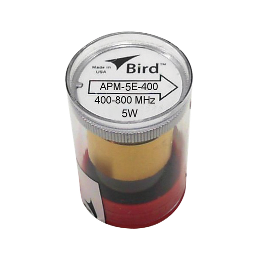 [APM5E400] Elemento para Wattmetro BIRD APM-16, 400-800 MHz, 5 Watt.…