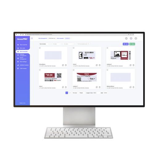 [APTAGCLOUD/1S1Y] Licencia Anual Para Gestión de AccessPro ESL Cloud / Etiquet…