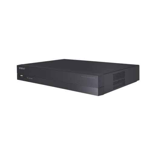 [ARN810S] NVR 8 canales soporta hasta 8MP / H.265 / P2P Wisenet / 8 pu…