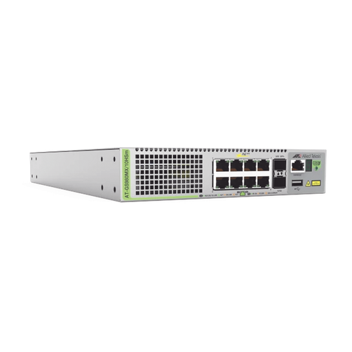 [ATGS980MX/10HSM10] Switch Stackable L3, 8x Multi-Gigabit 100M/1/2.5/5G PoE++, 2…