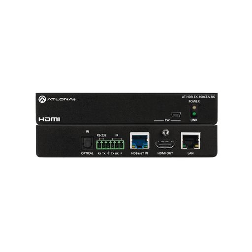 [ATHDREX100CEARX] Receptor 4K HDR HDBaseT con control, Ethernet y alimentación…