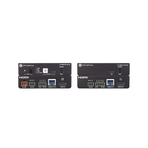 [ATHDREX70CKIT] 4K HDR HDMI sobre HDBaseT TX/RX con control y PoE…