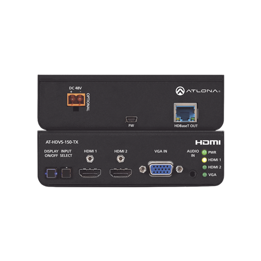 [ATHDVS150TX] Transmisor HDBaseT de 3 entradas (VGA y HDMI)…