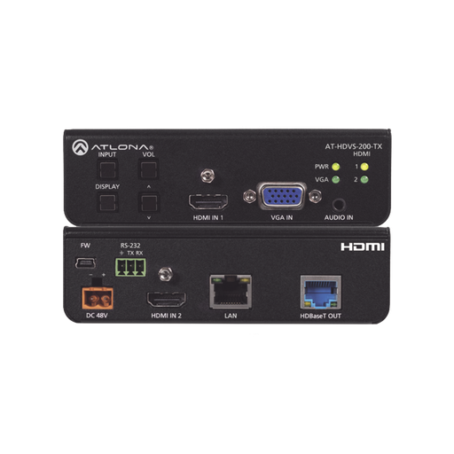 [ATHDVS200TX] HDMI (2 INPUT) PLUS VGA SWITCHER ;  CONTROL ;  AND HDBASET O…