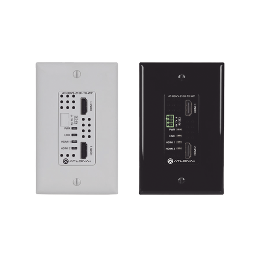 [ATHDVS210HTXWP] ATLONA SINGLE GANG DUAL HDMI WALL TRANSMITTER …