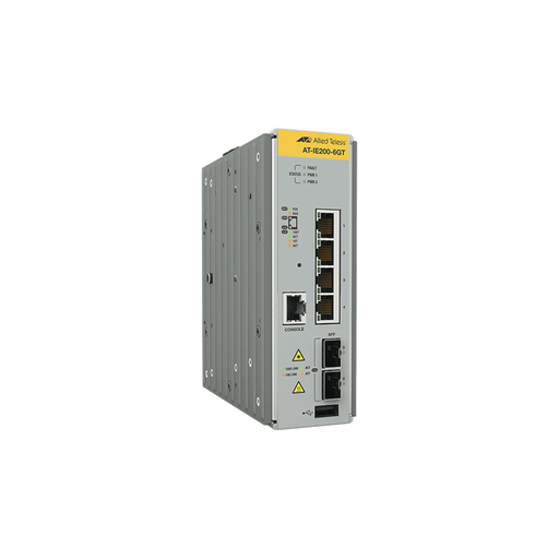 [ATIE2006GT80] Switch Industrial Administrable Capa 2 de 4 Puertos 10/100/1…