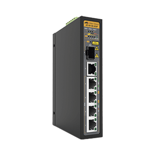 [ATIS1306GP80] Switch Industrial PoE+ No-Administrable de 5 Puertos 10/100/…