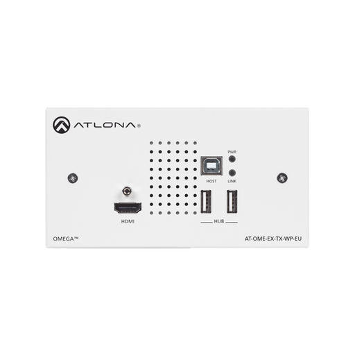 [ATOMEEXTXWPE] Transmisor HDBaseT de placa de pared para HDMI con USB EU/UK…