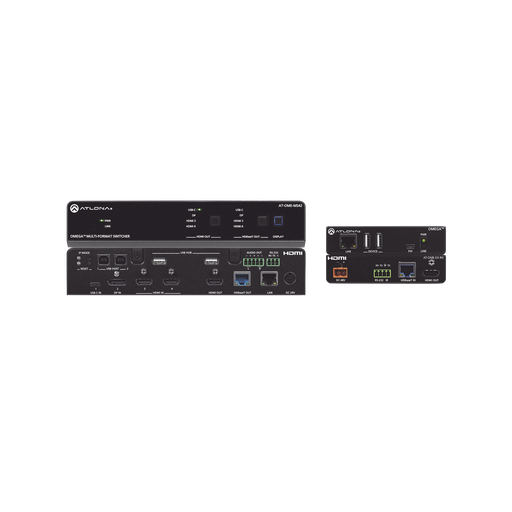 [ATOMEMS42KIT] OMEGA 4X2 4K/UHD MULTIFORMAT MATRIX SWITCHER TX/RX KIT ;  WI…