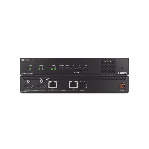 [ATOMNI112] Encoder AV en red de doble canal …