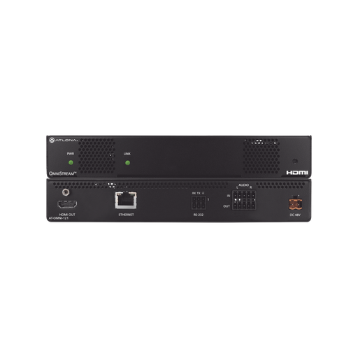 [ATOMNI121] OmniStream Decodificador AV en red de un solo canal / Switch…