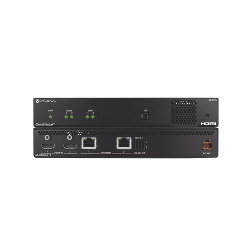 [ATOMNI512] DUAL CHANNEL OMNISTREAM R-TYPE AVOIP ENCODER …