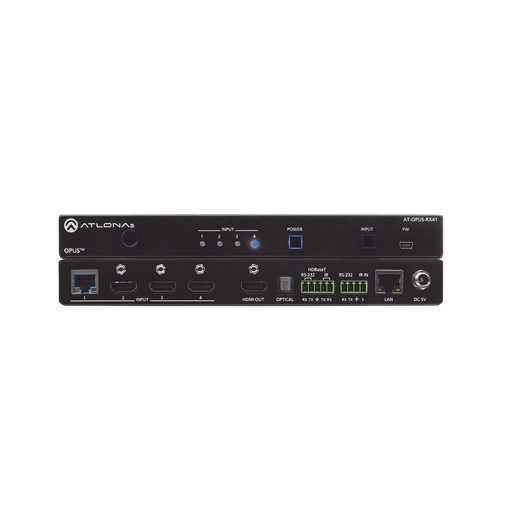[ATOPUSRX41] FOUR-INPUT 4K HDR SWITCHER WITH HDMI AND HDBASET INPUTS…