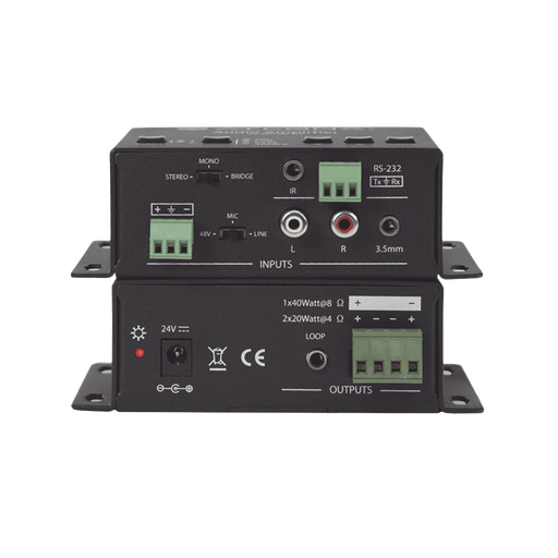 [ATPA100G2] AMPLIFICADOR DE POTENCIA ESTÉREO/MONO ? 40 WATTS…