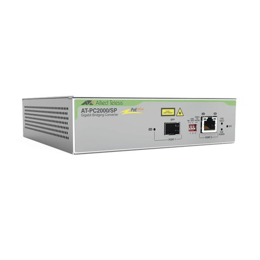 [ATPC2000/SP960] Convertidor de medios Gigabit Ethernet PoE+ a fibra óptica c…
