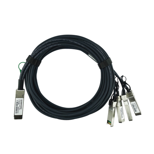 [ATQSFP4SFP10G3CU] CABLE DE CONEXIÓN QSFP+ 40G a 4 x 10G SFP+ 3 m…